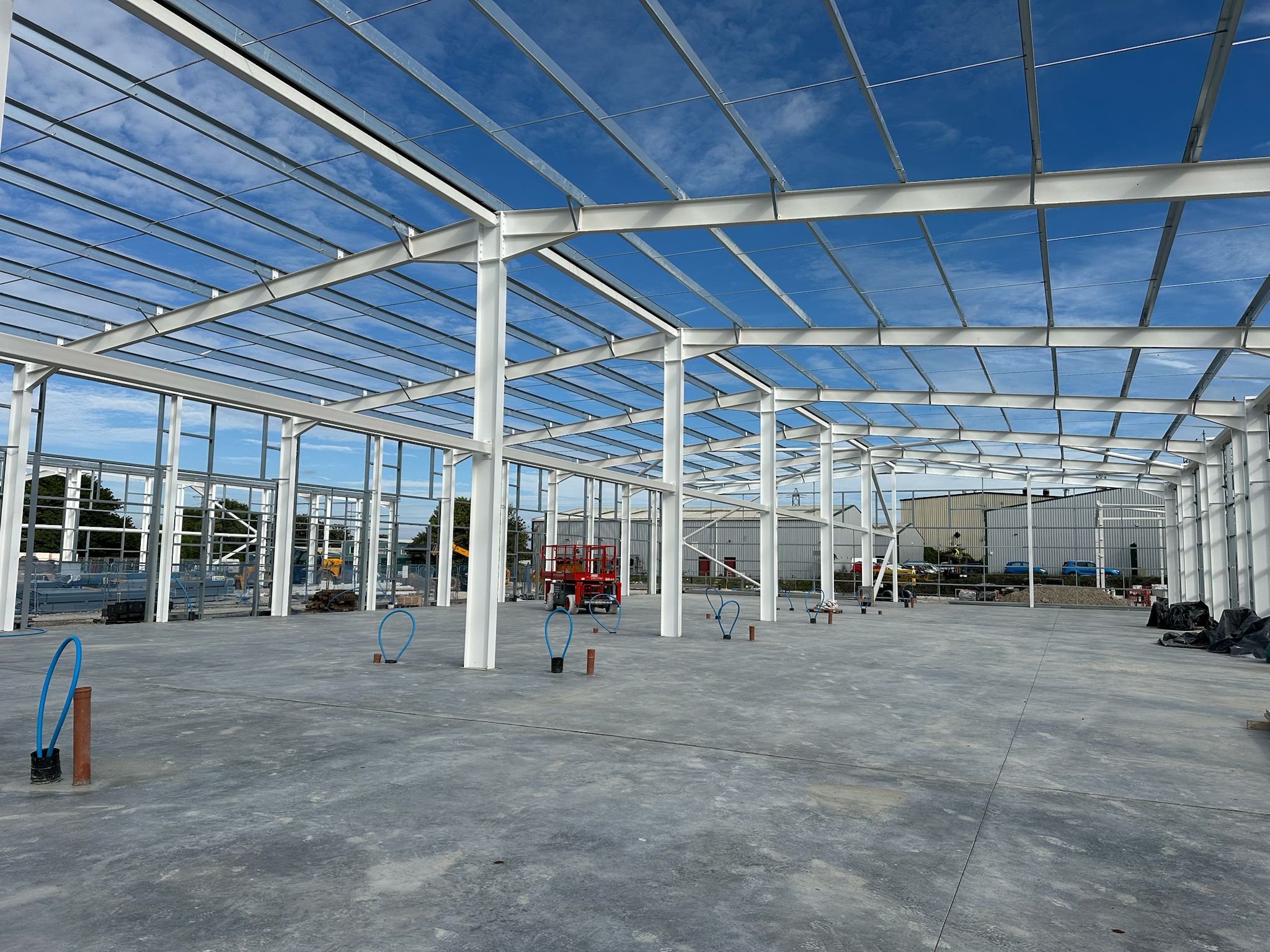 Steel Up: Engine Works Park Hits Construction Milestone - Yeats