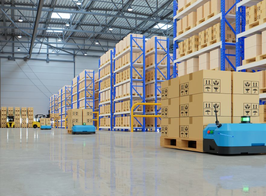 Pharmaceutical warehouse industrial development